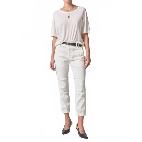 CITIZENS OF HUMANITY Denim - NEW CITIZENS OF HUMANITY agni utility mid-rise trouser pants in pashmina